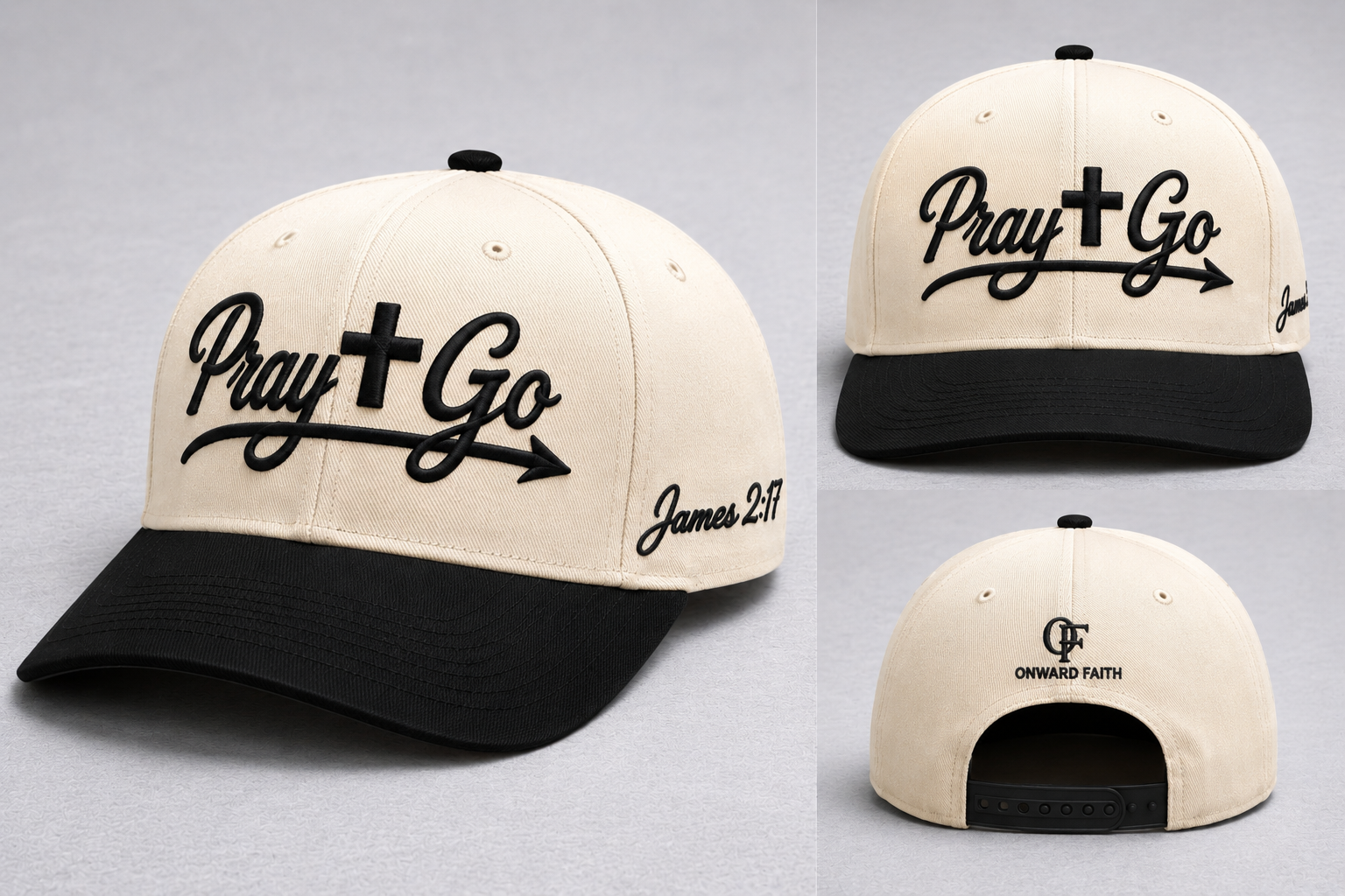 Pray + Go Hat – Onward Faith Collection